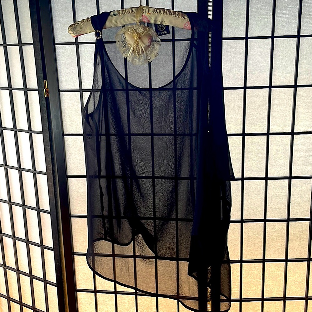 Black off the shoulder blouse!